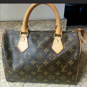 Louis Vuitton speedy 25 monogram canvas bag